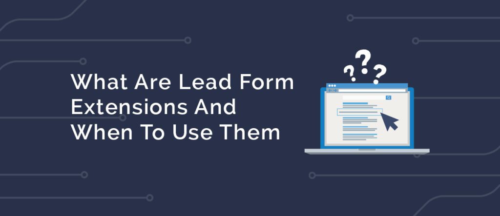 What are Google Lead Form Extensions